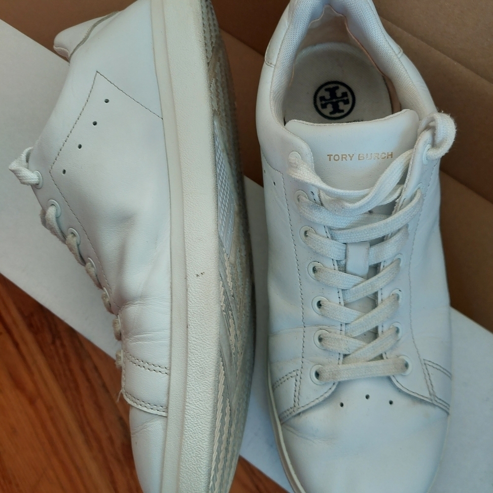 Classic TORY BURCH Sneakers Men 9.5. ( Bag D) - Picture 4 of 10